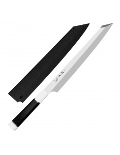Sakai Takayuki Ginryu Honyaki SW Nóż Kengata Yanagiba 27 cm