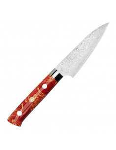Takeshi Saji Red Turquoise R2 Nóż do obierania 9 cm LIMITED