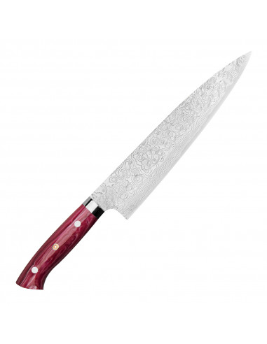 Takeshi Saji Red Turquoise R2 Nóż Szefa kuchni 24 cm