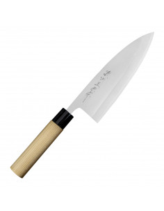 Satake Cutlery Mfg Shirogami2 PRO Nóż Deba 18 cm