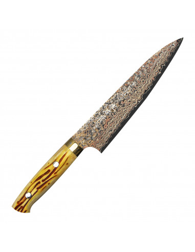 Takeshi Saji OBB Black VG-10 Color Nóż Szefa kuchni 18 cm