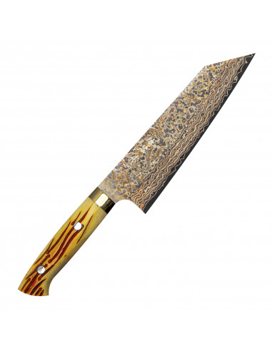 Takeshi Saji OBB Black VG-10 Color Nóż Bunka 17 cm