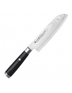 SATAKE Cutlery Mfg Damascus Japoński Nóż Santoku 17 cm 805-643