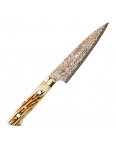 Takeshi Saji OBB Black VG-10 Color Nóż uniwersalny 13 cm