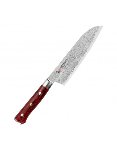 Mcusta Zanmai VG-10 Pro Flame Nóż Santoku 18cm