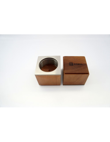 BREKA Świecznik mały 5cm / orzech