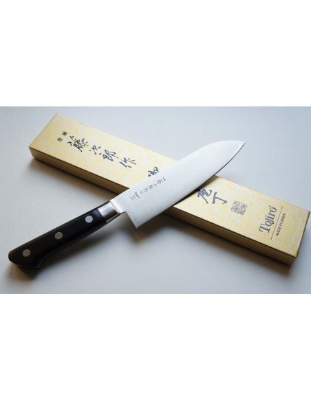 TOJIRO Classic Japoński Nóż Santoku 17 cm F-503