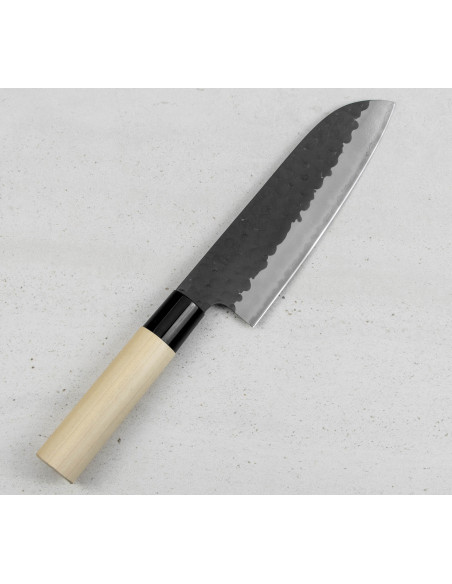 TOJIRO Hammered Japoński Nóż Santoku VG-10 17 cm F-1112