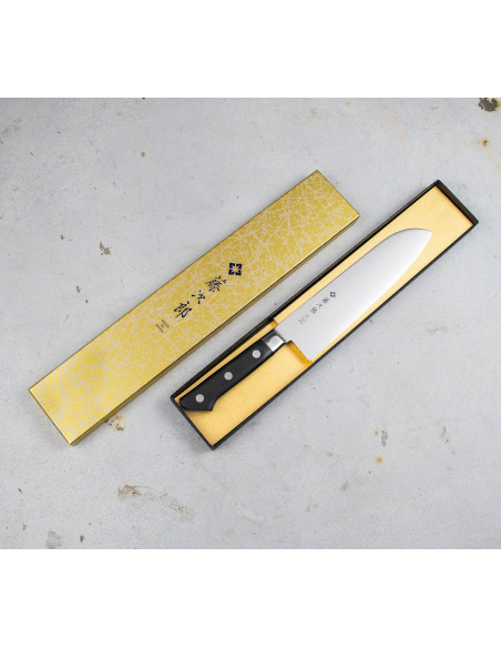 TOJIRO Classic Japoński Nóż Santoku VG-10 21 cm F-500