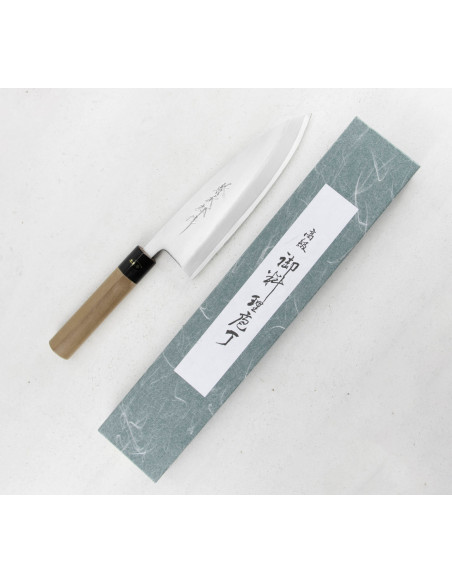 Tojiro Aogami Damascus Nóż Deba 21cm