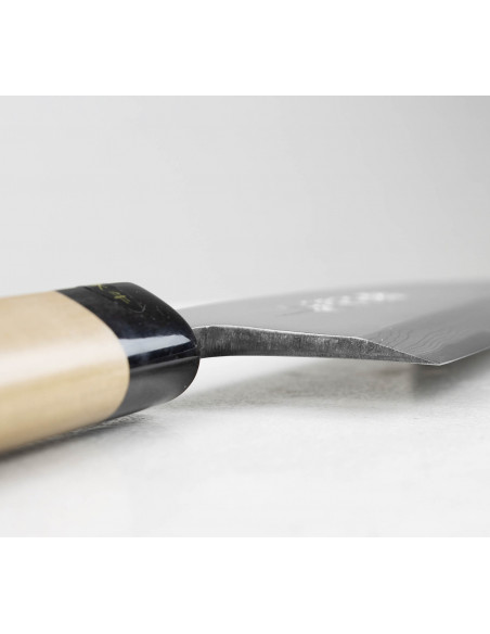 Tojiro Aogami Damascus Nóż Deba 21cm