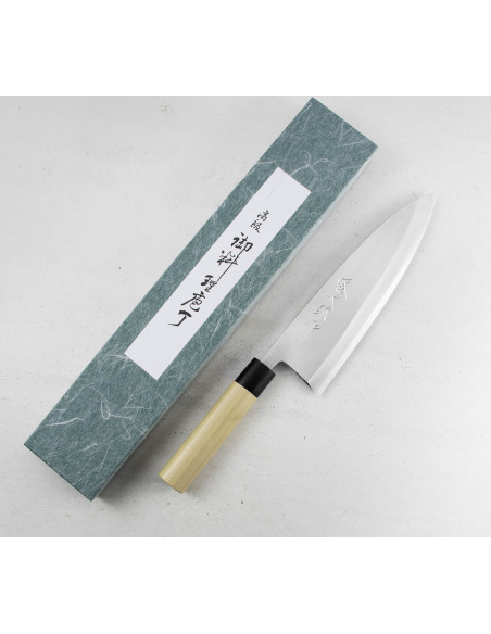 Tojiro Shirogami Nóż Deba 24cm