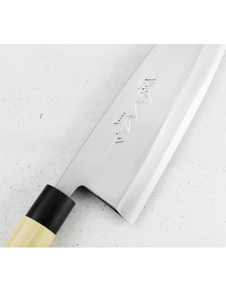 Tojiro Shirogami Nóż Deba 24cm