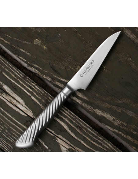 TOJIRO Pro VG-10 Japoński Nóż do Obierania 9 cm F-844