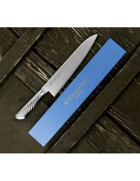 TOJIRO Pro VG-10 Japoński Nóż Szefa Kuchni 24 cm F-890