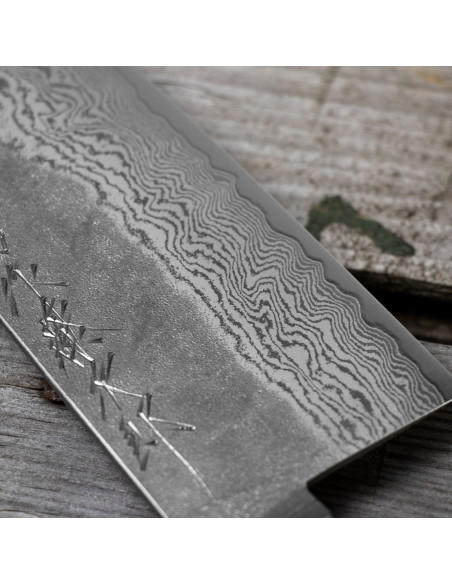 TOJIRO Atelier Classic Japoński Nóż Santoku 17 cm TA-SA170