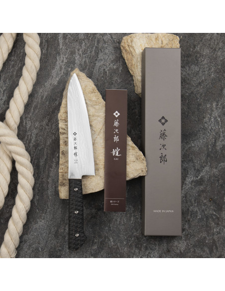 TOJIRO Gai Damascus Japoński Nóż Szefa kuchni VG-10 18 cm F-1352