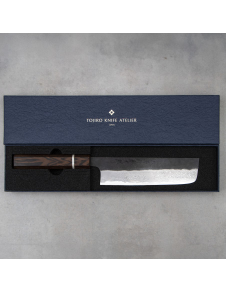 Tojiro Atelier WM Forged VG-10 Nóż Nakiri 16,5 cm