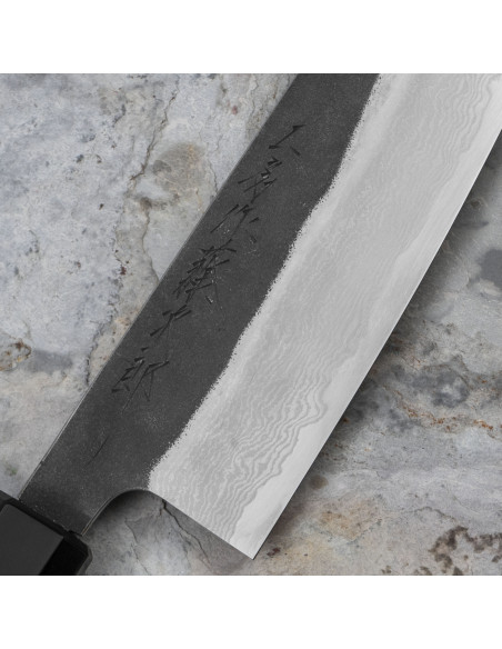TOJIRO Atelier EB Forged Japoński Nóż Santoku VG-10 17 cm AJ-5/SA170-V63R