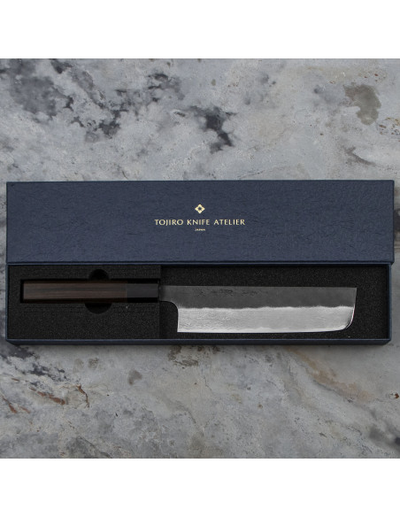TOJIRO Atelier EB Forged Japoński Nóż Nakiri VG-10 16,5 cm AJ-5/VE165-V63R