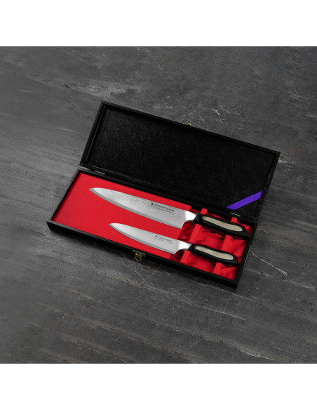 Tojiro Flash Zestaw Nóż szefa 21 cm + uniwersalny 15 cm