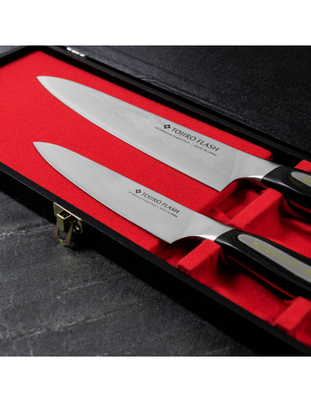 Tojiro Flash Zestaw Nóż szefa 21 cm + uniwersalny 15 cm