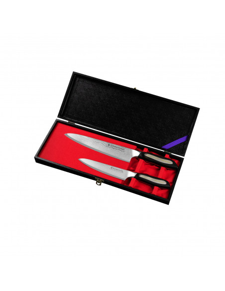 Tojiro Flash Zestaw Nóż szefa 21 cm + uniwersalny 15 cm