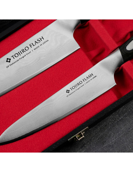 Tojiro Flash Zestaw Nóż szefa 21 cm + uniwersalny 15 cm