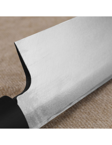 Tojiro Black Hammered Shirogami2 Nóż Yanagiba 24 cm