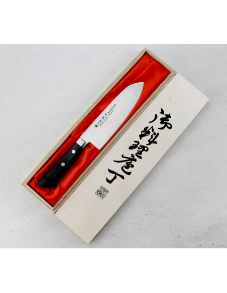Satake Unique AUS-8 Nóż Santoku 17cm