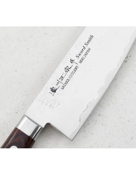 Satake Unique AUS-8 Nóż Santoku 17cm
