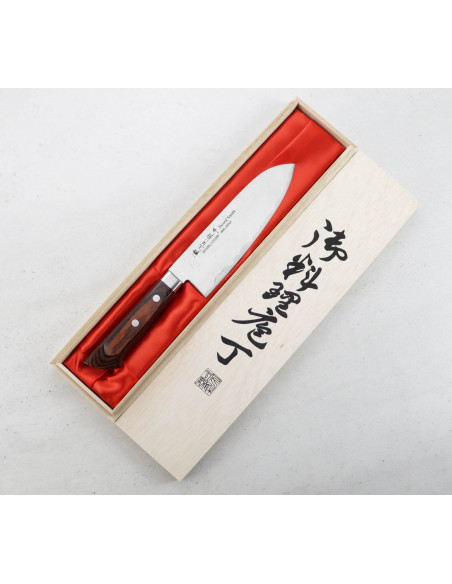 Satake Unique AUS-8 Nóż Santoku 17cm