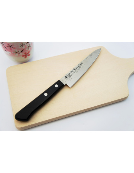 Satake Nashiji Black Pakka Nóż uniwersalny 12cm