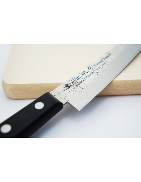Satake Nashiji Black Pakka Nóż uniwersalny 12cm
