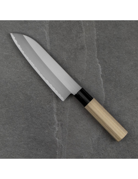 Satake Yoshimitsu Rdzewny Nóż Santoku 17cm