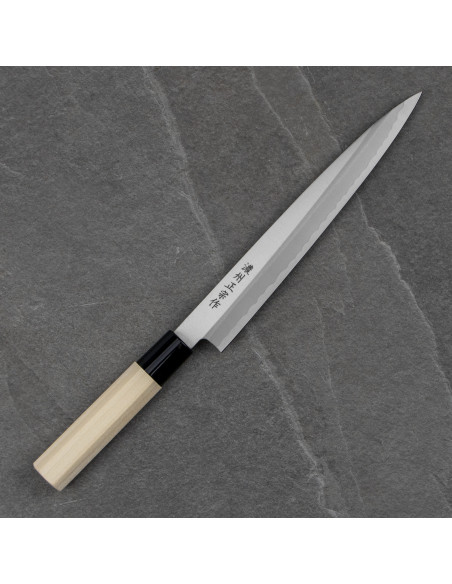 Satake Yoshimitsu Rdzewny Nóż Yanagi-Sashimi 21cm