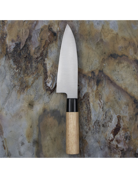 SATAKE Nashiji Natural Nóż Deba 15,5 cm 801-430
