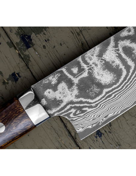 Takeshi Saji IW Nóż Santoku 18cm VG-10