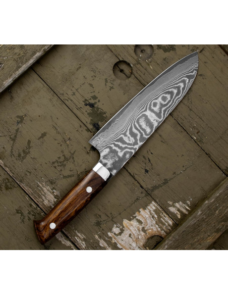 Takeshi Saji IW Nóż Santoku 18cm VG-10