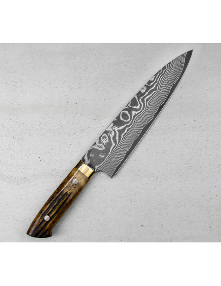 Takeshi Saji YBB Ręcznie kuty nóż Szefa 21cm VG-10
