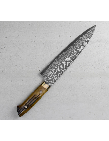 Takeshi Saji YBB Ręcznie kuty nóż Szefa 21cm VG-10