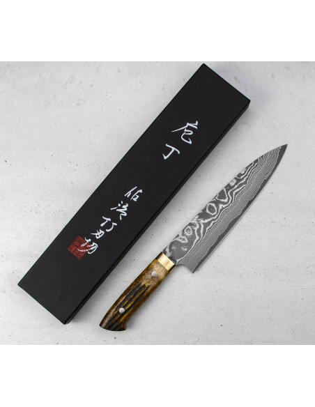 Takeshi Saji YBB Ręcznie kuty nóż Szefa 21cm VG-10