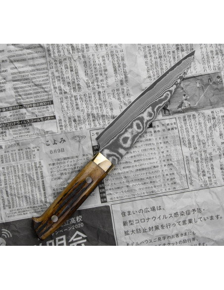 Takeshi Saji YBB Ręcznie kuty nóż uniwersalny 15cm VG-10