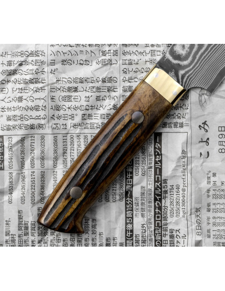 Takeshi Saji YBB Ręcznie kuty nóż uniwersalny 15cm VG-10