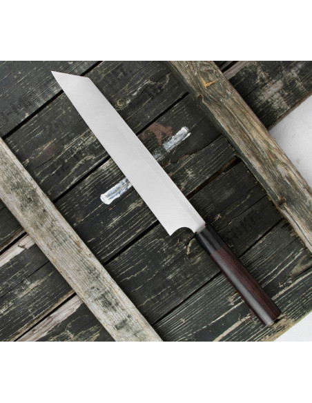 Hideo Kitaoka Nóż Shirogami Kiritsuke 24 cm