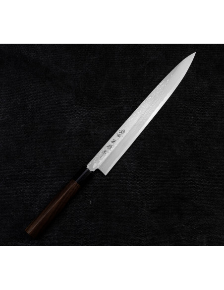 Hideo Kitaoka Nóż Shirogami Satin Yanagi 27 cm