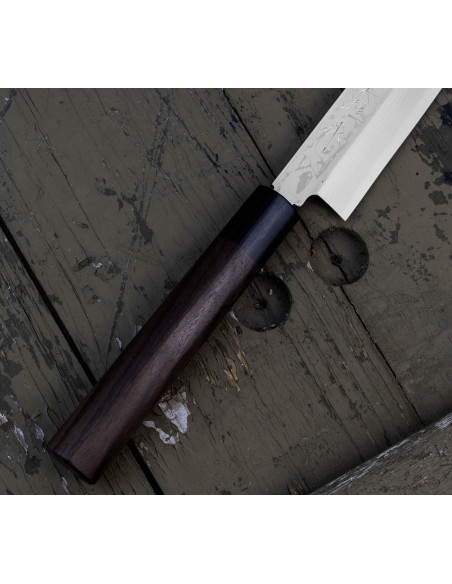 Hideo Kitaoka Nóż Shirogami Satin Yanagi 27 cm