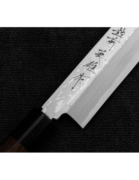Hideo Kitaoka Nóż Shirogami Satin Yanagi 27 cm