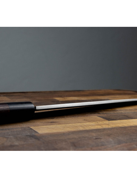 Hideo Kitaoka Nóż Shirogami Satin Yanagi 24 cm