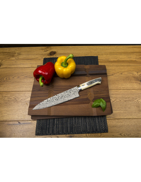 Takeshi Saji WBB Ręcznie kuty nóż Bunka 17cm R-2